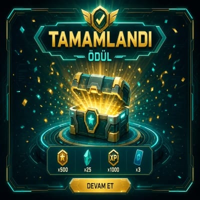 Slotime Kooperatif Mod Görev Tamamlanma Ekranı