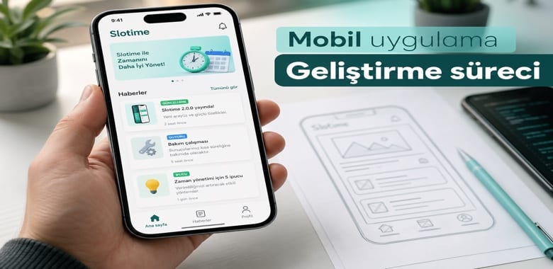 Slotime Mobil Uygulama Geliştirme Haberi Görseli